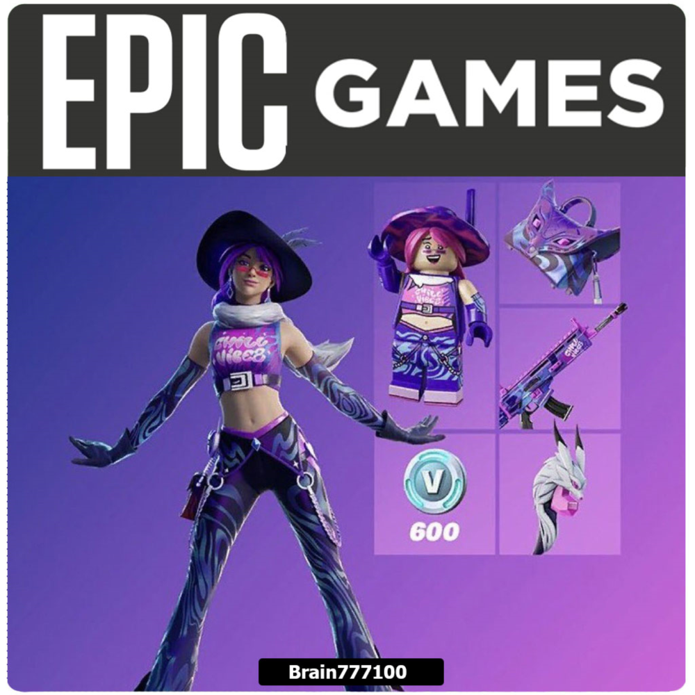 Фортнайт набор МИР ГРЁЗ + 600 ВБ Xbox/Epic/PC