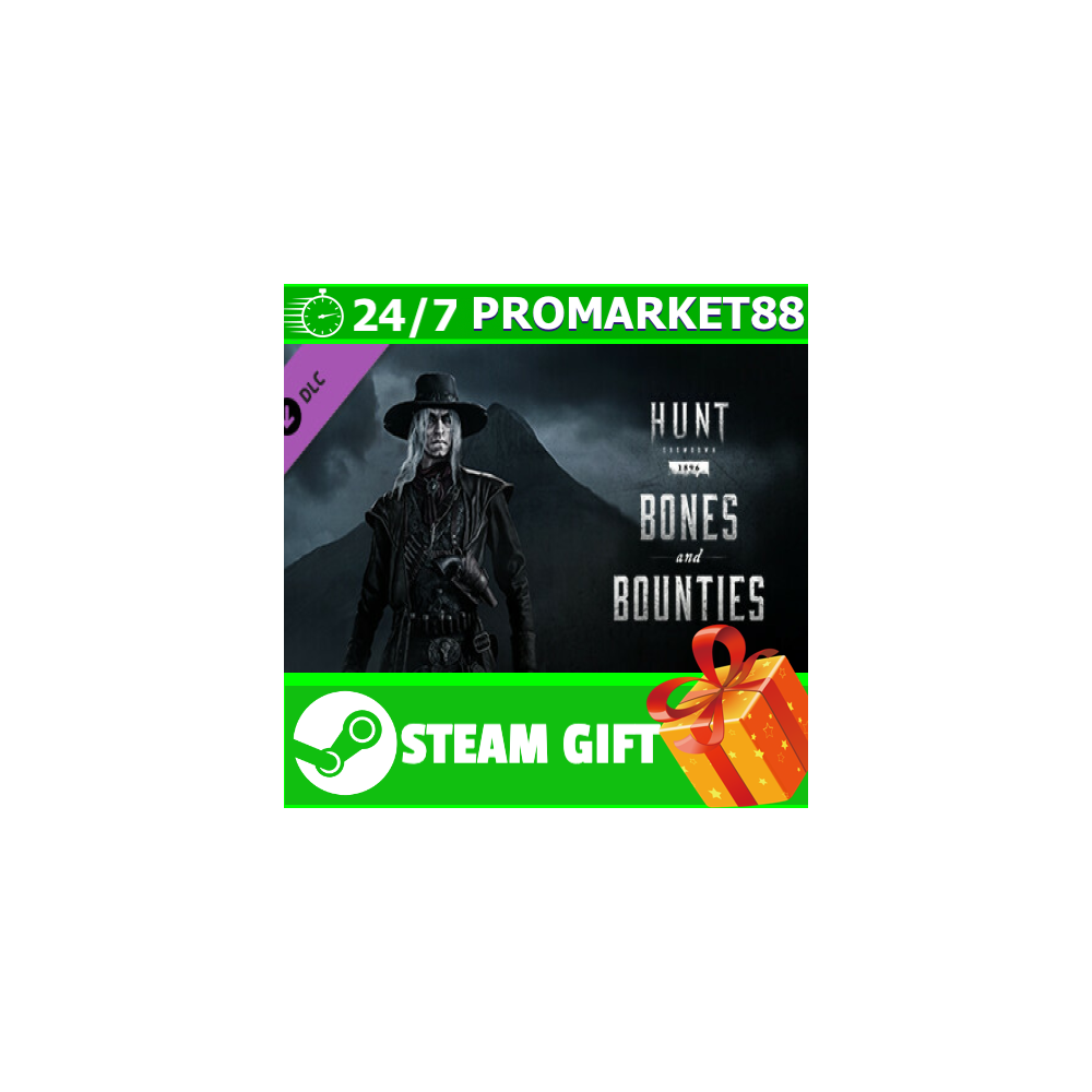 ⭐️ Hunt: Showdown 1896 - Bones and Bounties STEAM GIFT
