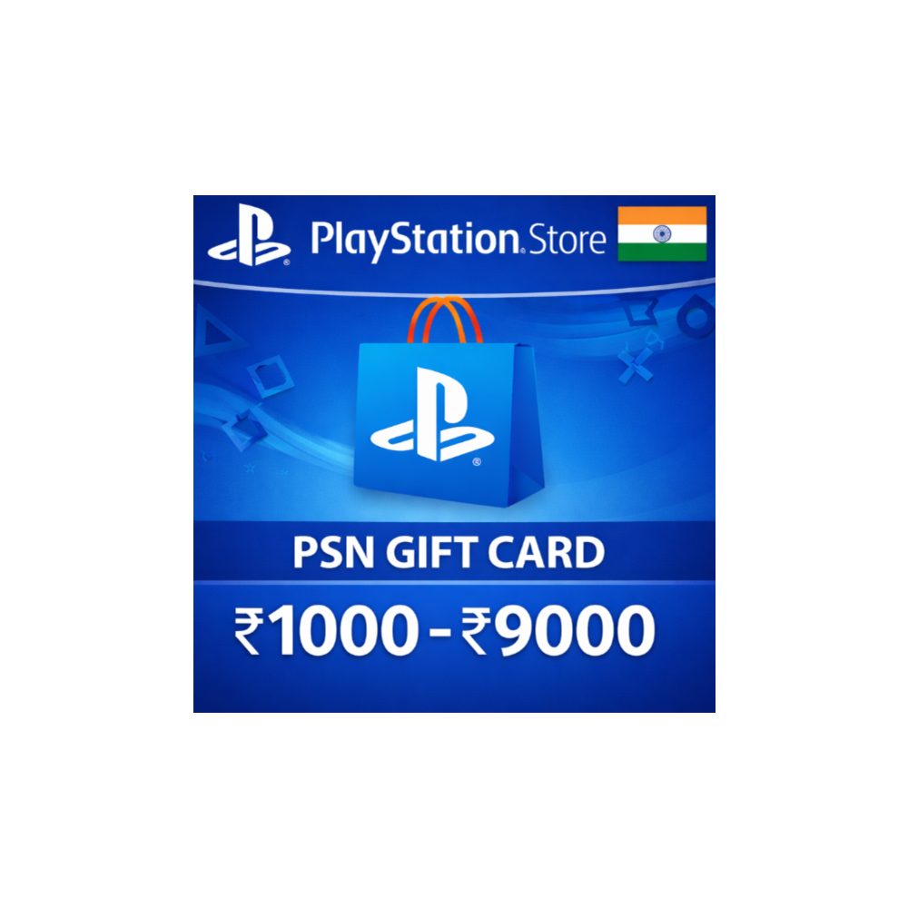 ⬛КАРТА PLAYSTATION PSN 1000-12000 INR (РУПИИ)🔑ИНДИЯ