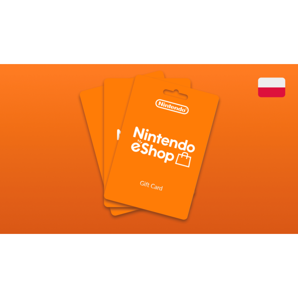 🟡Nintendo eShop КАРТА ОПЛАТЫ🟡70-1000 PLN 🇵🇱ПОЛЬША