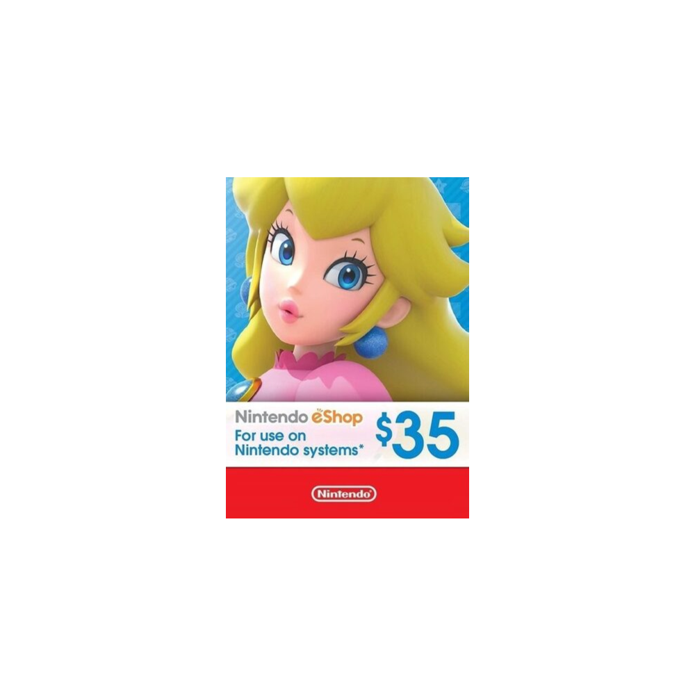 🎁 КАРТА ОПЛАТЫ NINTENDO ESHOP — 35 USD [USA]