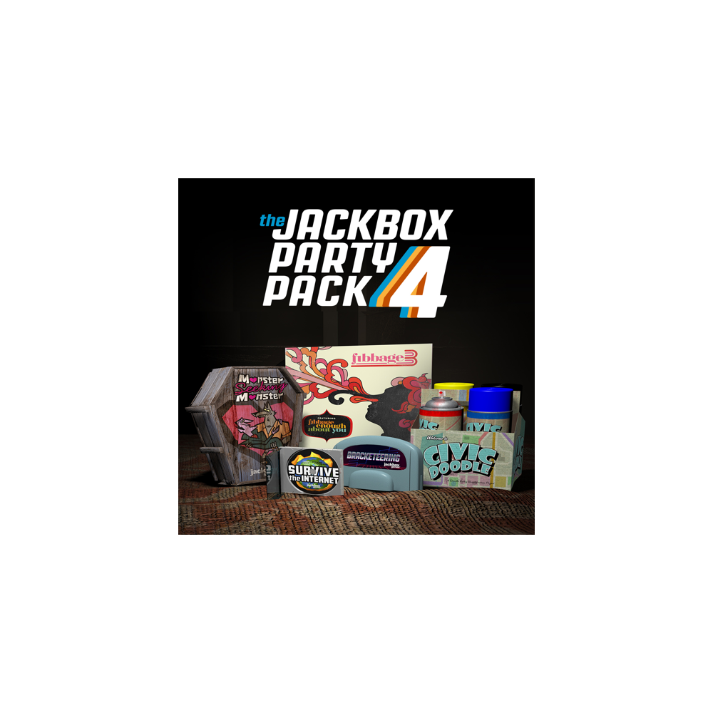 🔴 The Jackbox Party Pack 4 ✅ EPIC GAMES 🔴 (PC)