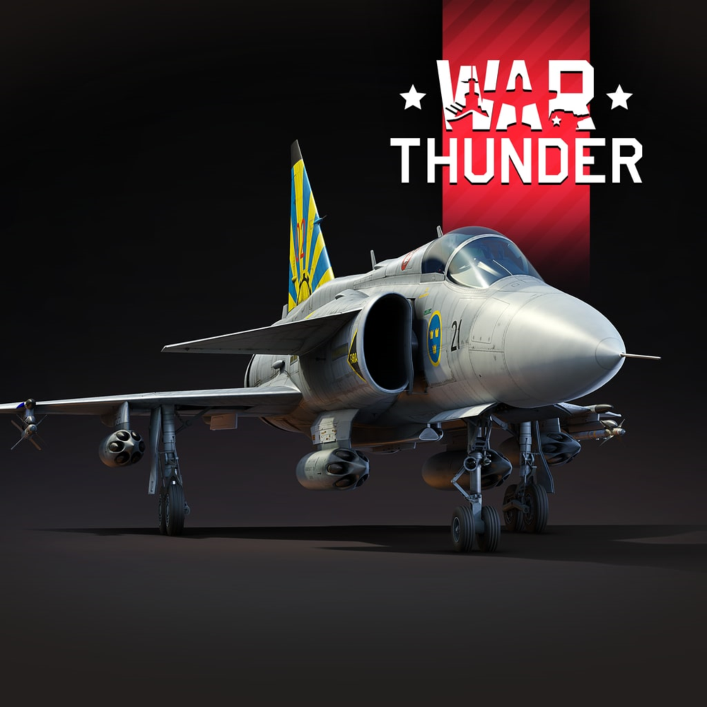 War Thunder - Saab JA 37DI Viggen Pack ПСН PLAYSTATION