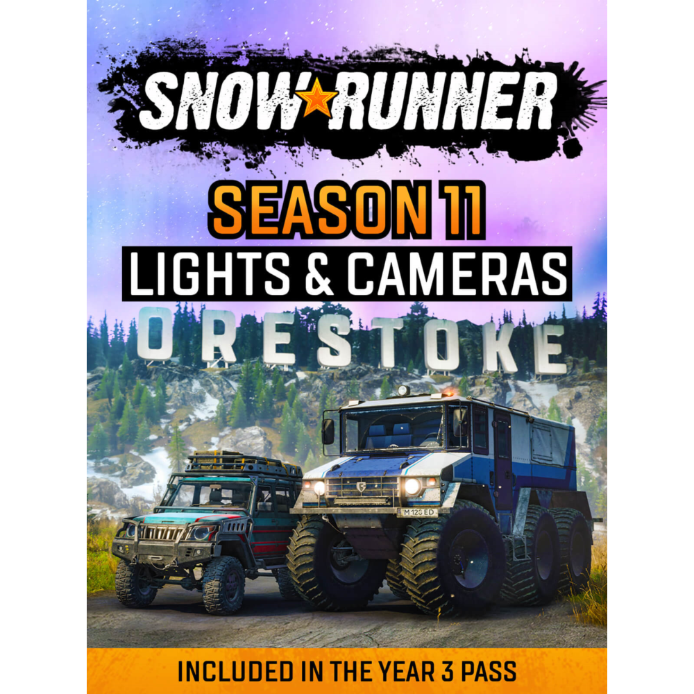 ✅ SnowRunner - Season 11: Light and Cameras Windows 🔑