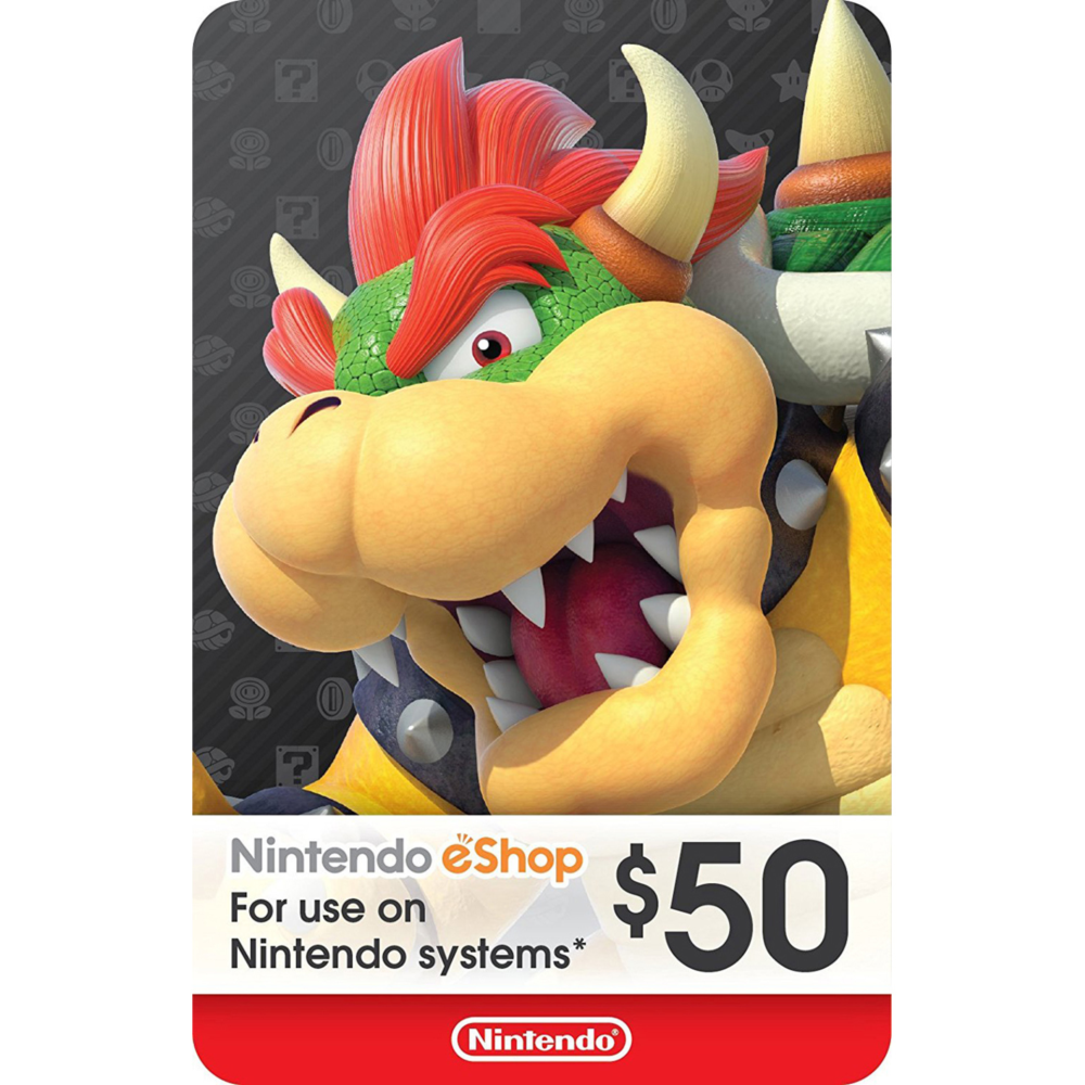🍄Карта пополнения Nintendo eShop 50$ USA США🍄