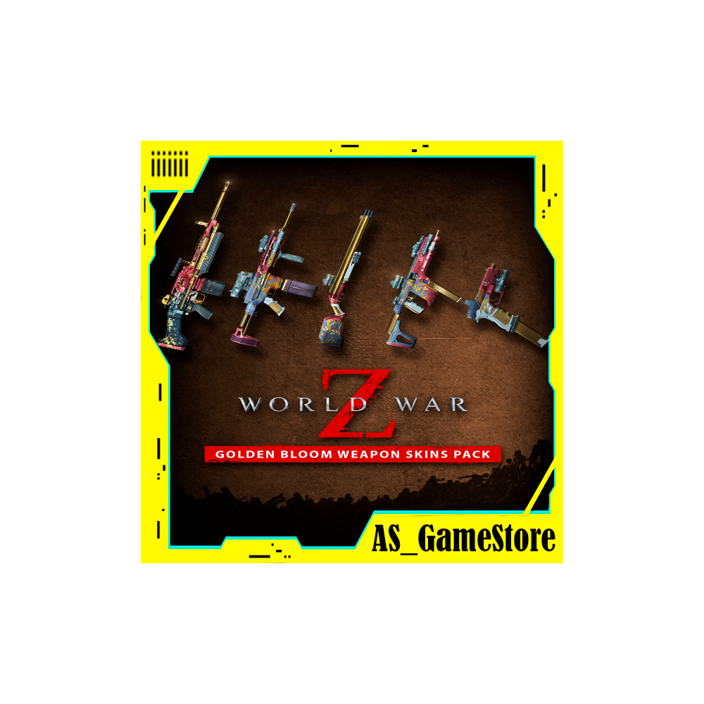 ⚫️World War Z Golden Bloom Weapon Pack | Epic Games EGS