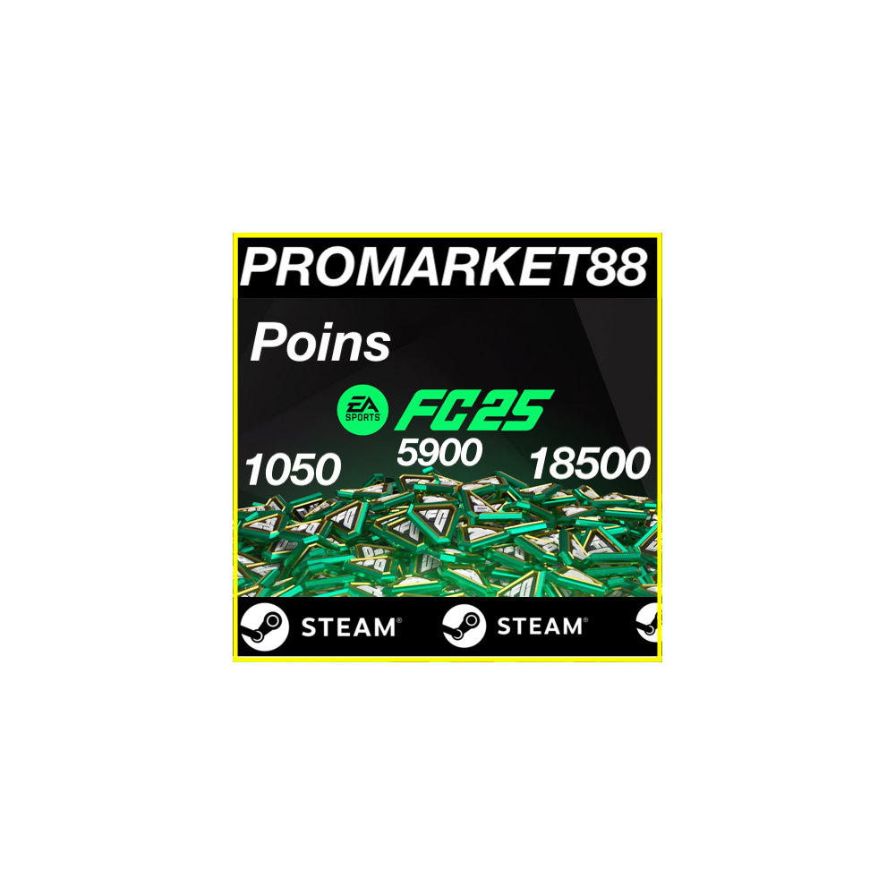 ⭐️ FC 25 ПОИНТЫ ⭐️  EA SPORTS FC 25 POINTS GLOBAL STEAM