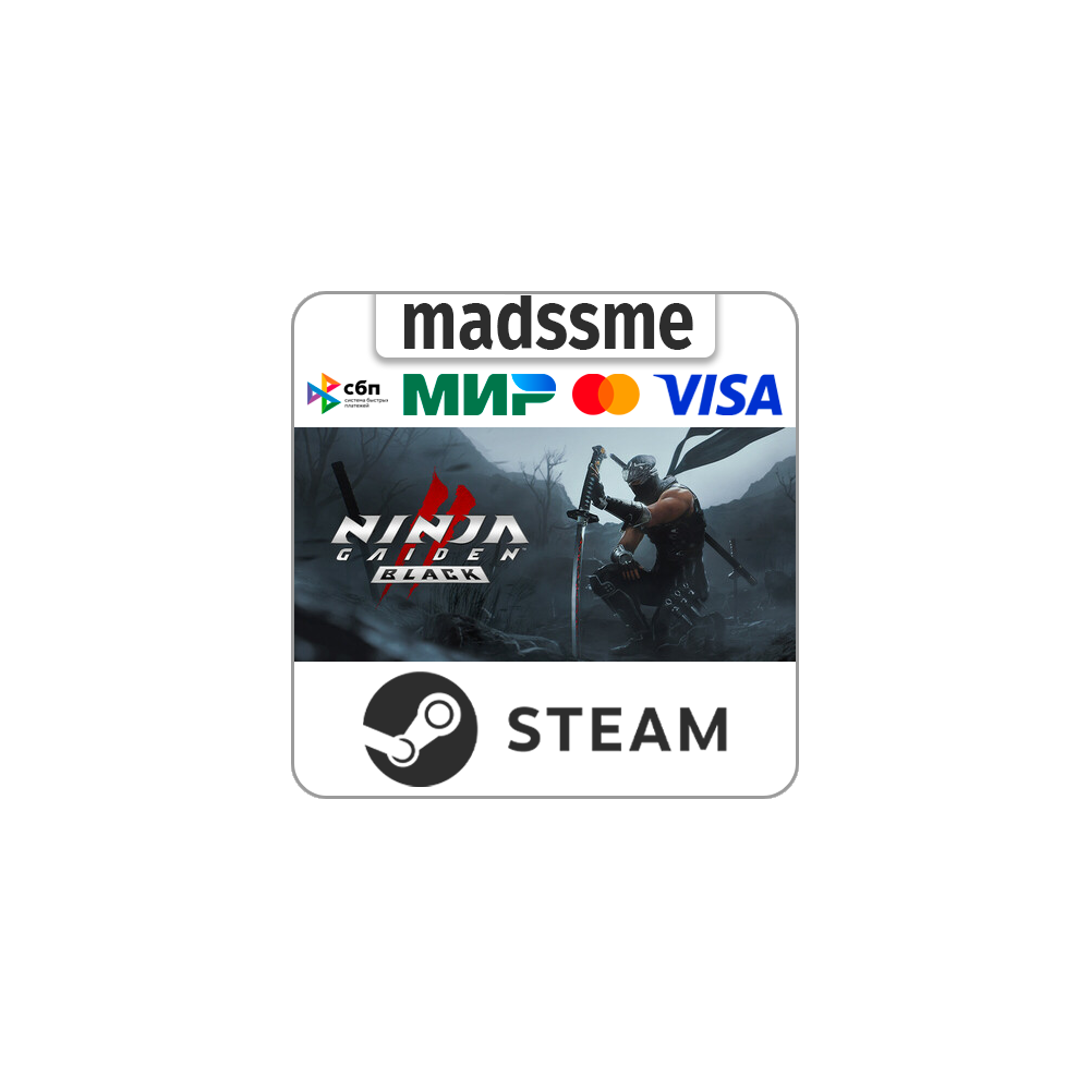 NINJA GAIDEN 2 Black * RU/KZ/СНГ/TR/AR * STEAM 🚀 АВТО