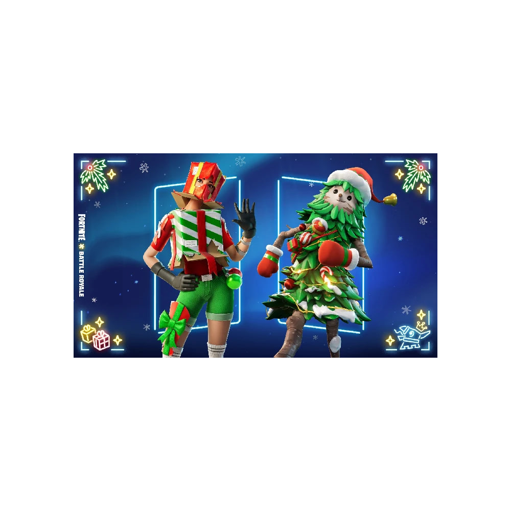 Fornite, 3 скина, Holiday Boxy, Полный доступ