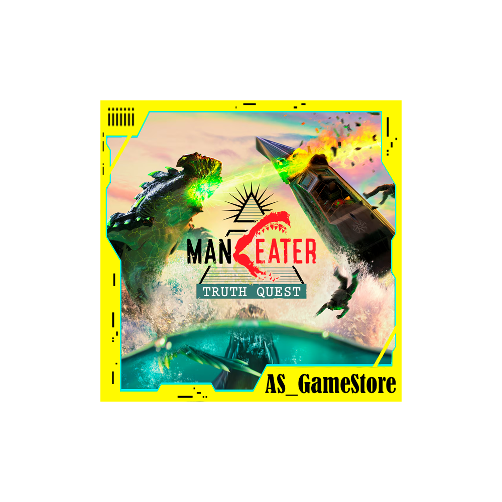 ⚫️Maneater - Truth Quest | Epic Games EGS