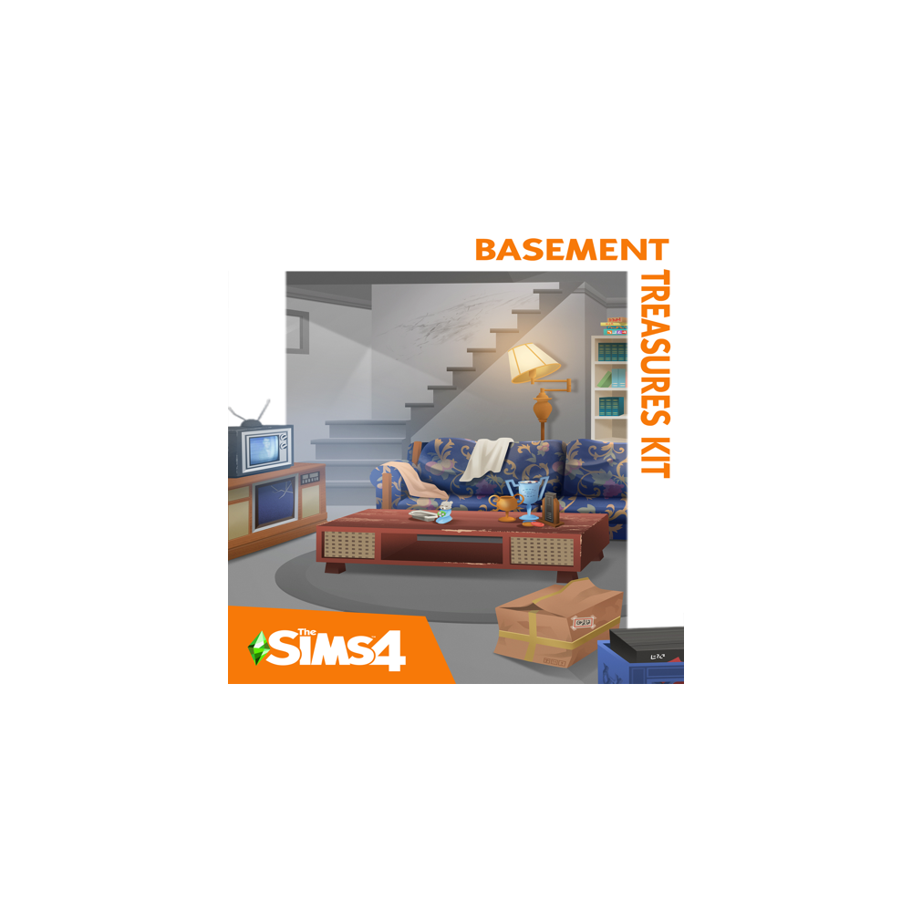 🔴 The Sims™ 4 Basement Treasures Kit ✅ EGS DLC 🔴 (PC)
