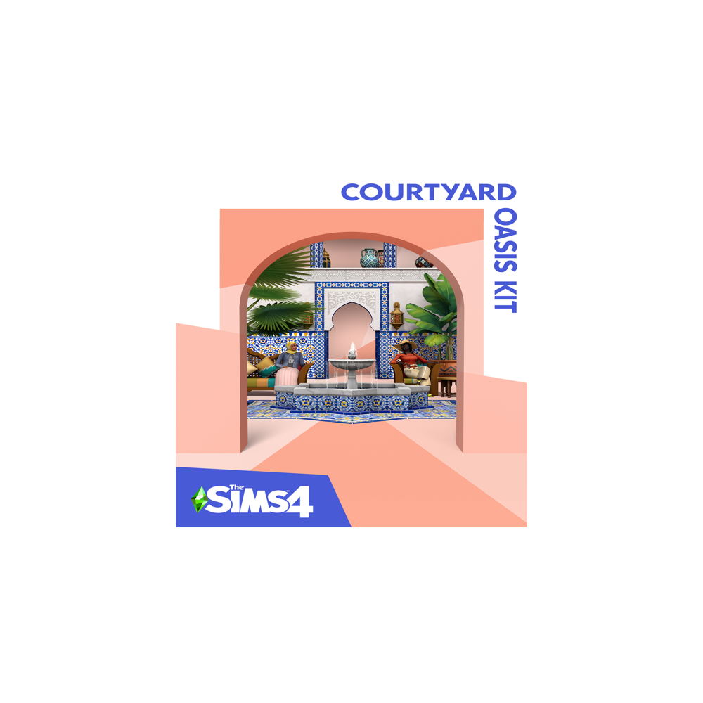 🔴 The Sims™ 4 Courtyard Oasis Kit ✅ EGS DLC 🔴 (PC)
