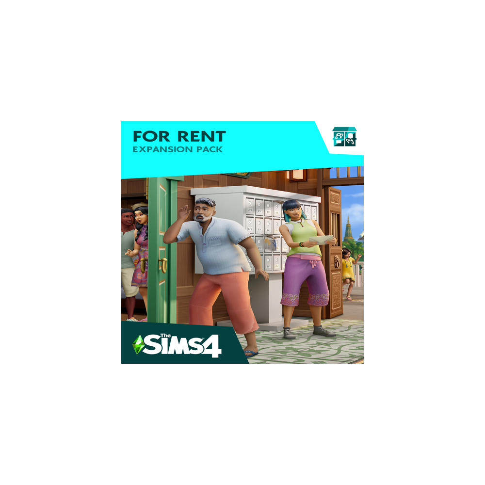 🔴 The Sims™ 4 For Rent Expansion Pack ✅ EGS DLC 🔴 (PC