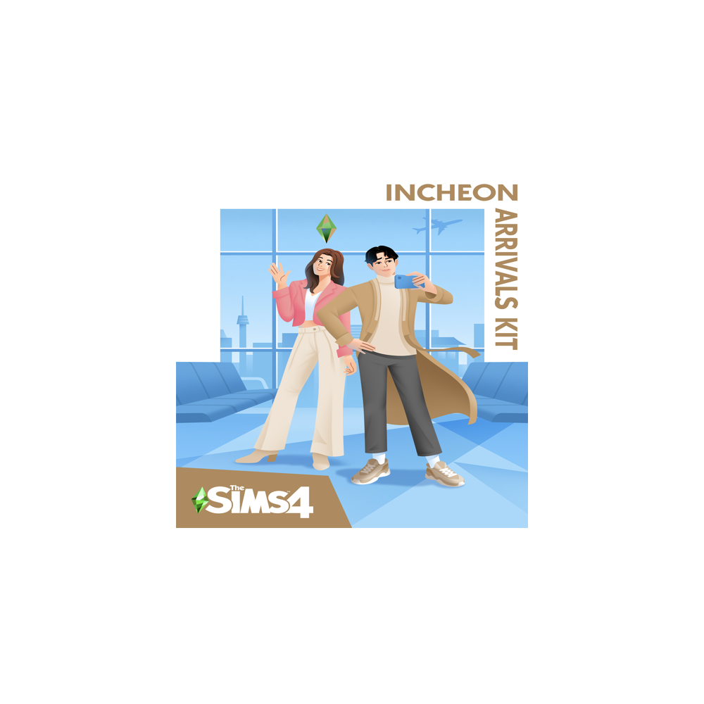 🔴 The Sims™ 4 Incheon Arrivals Kit ✅ EGS DLC 🔴 (PC)