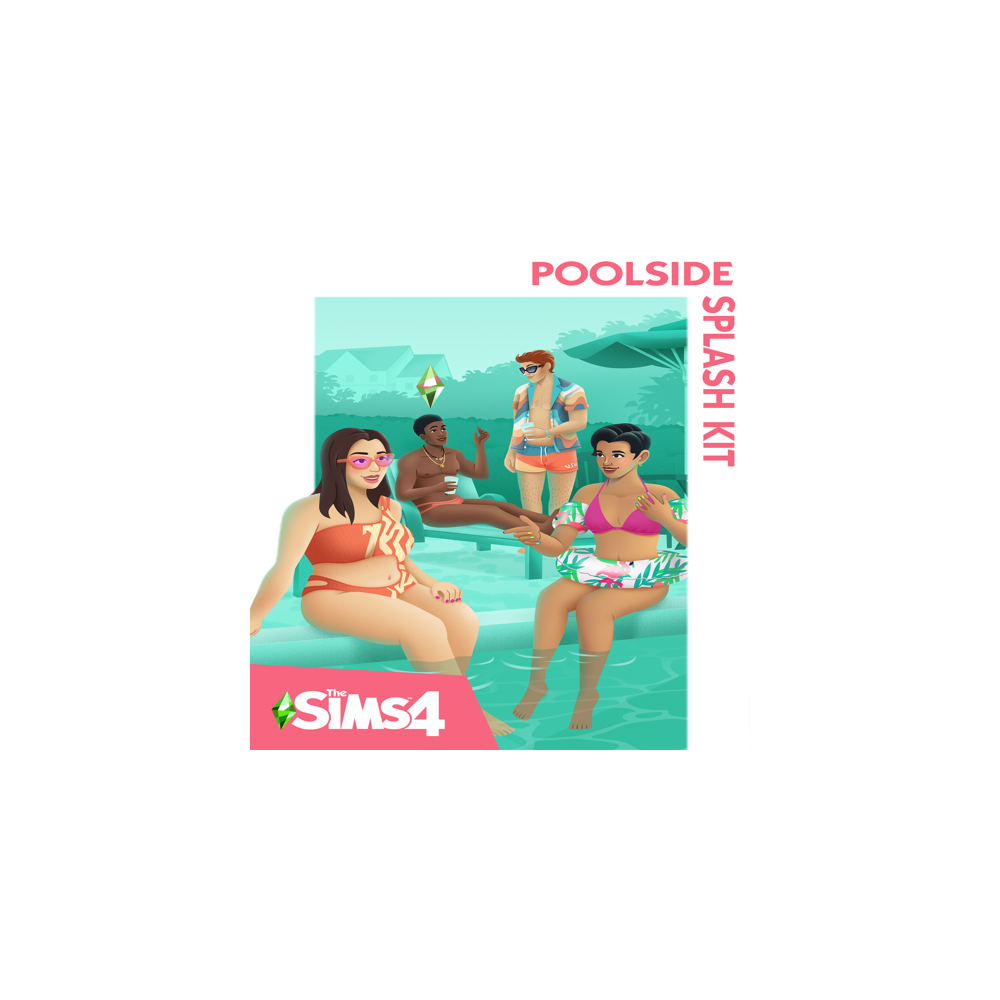 🔴 The Sims™ 4 Poolside Splash Kit ✅ EGS DLC 🔴 (PC)