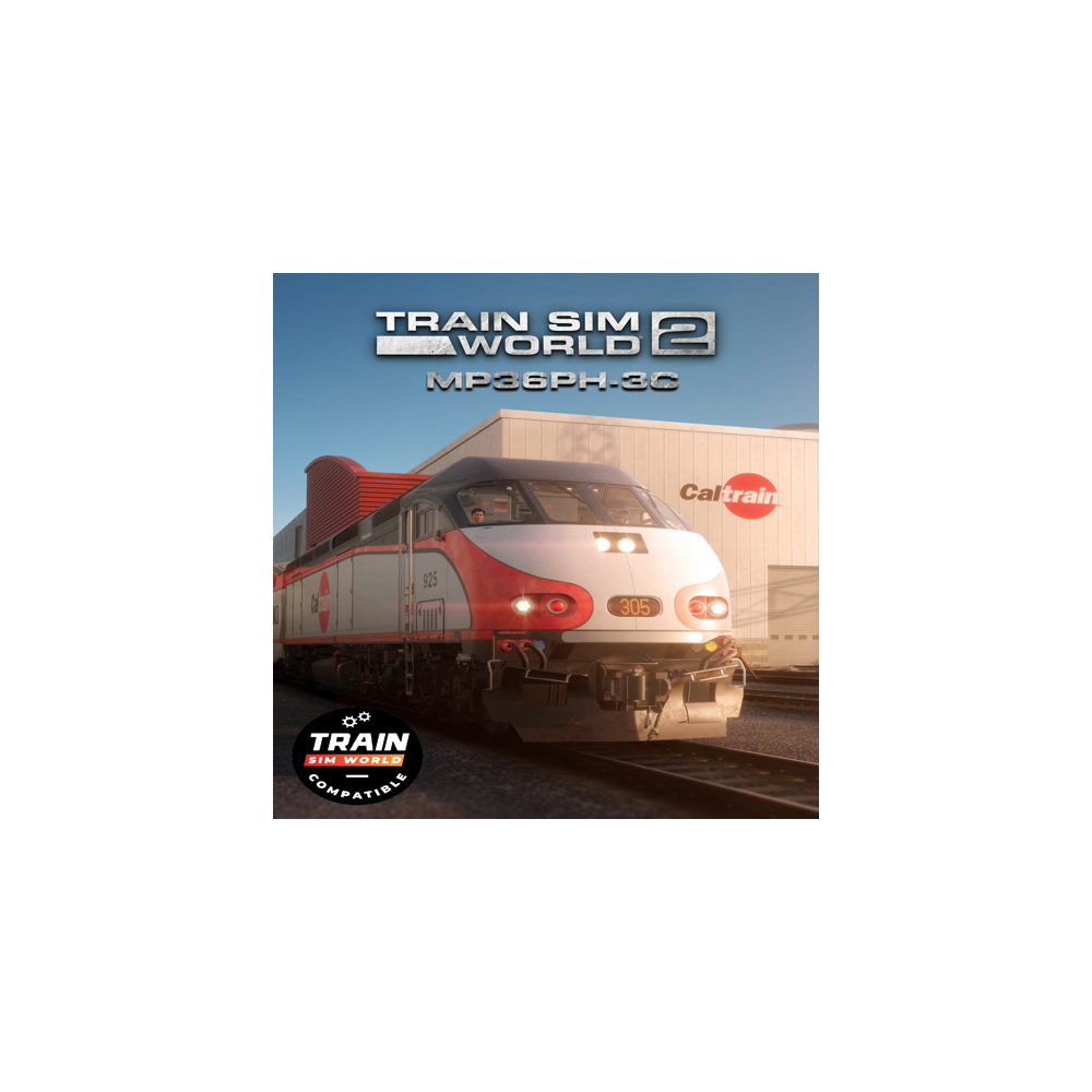🔴 Train Sim World® 4 Compatible: Caltrain MP36PH-3C 'B