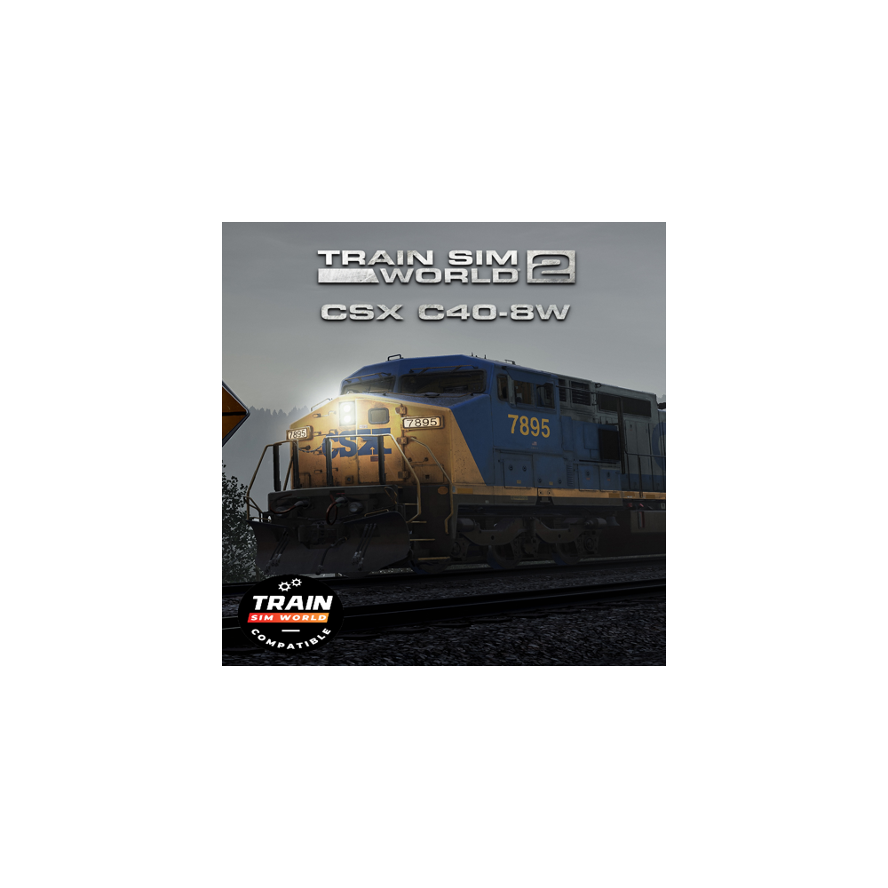 🔴 Train Sim World® 4 Compatible: CSX C40 - 8W ✅ EGS DL