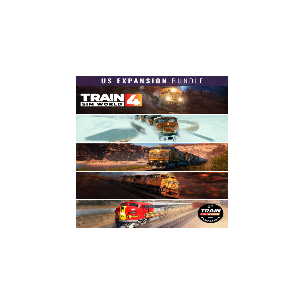 🔴 Train Sim World® 4: US Expansion Bundle ✅ EGS DLC 🔴
