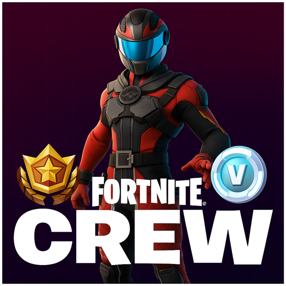 ⚡FORTNITE CREW / ОТРЯД⭐ВСЕ БП + 1000 V-BUCKS 1 МЕСЯЦ 🎁