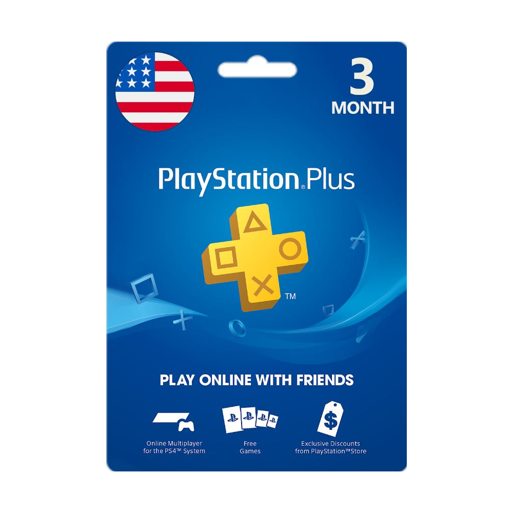🔥PlayStation Plus Essential (США) - 3 месяца Мгновенно