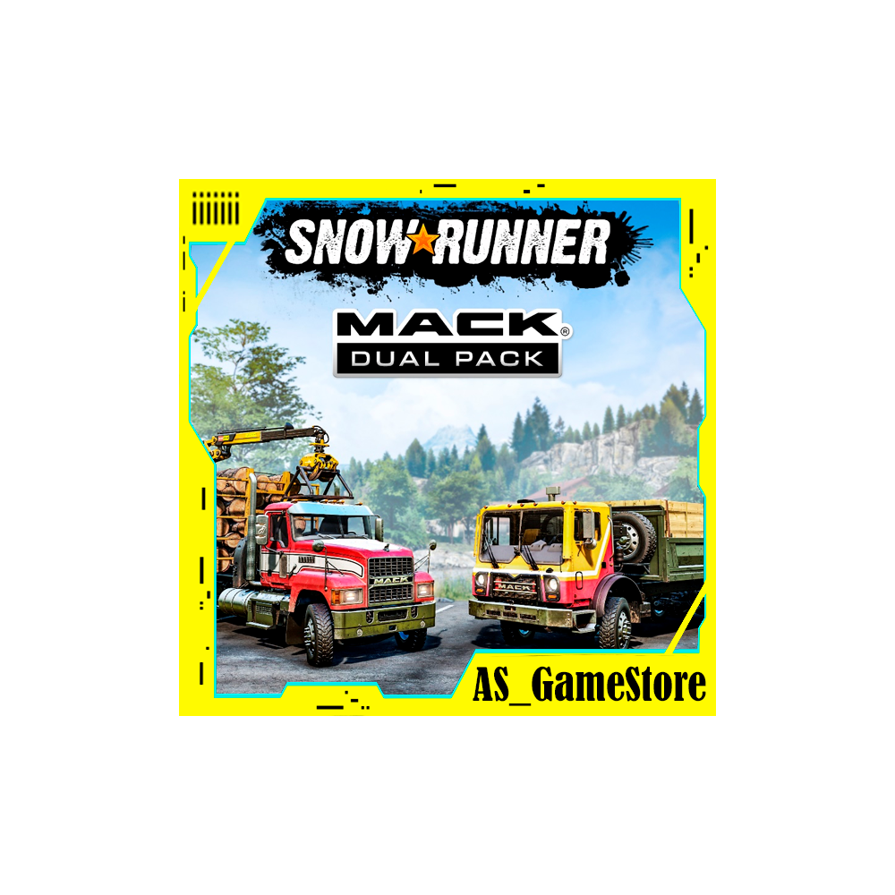 ⚫️SnowRunner - Mack Dual Pack | ПК Epic Games EGS