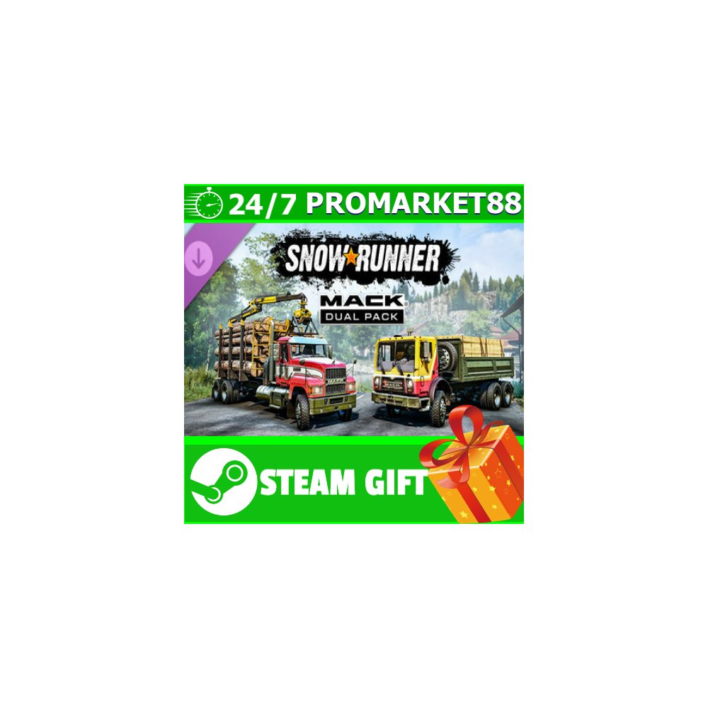 ⭐️ВСЕ СТРАНЫ⭐️ SnowRunner - Mack Dual Pack STEAM