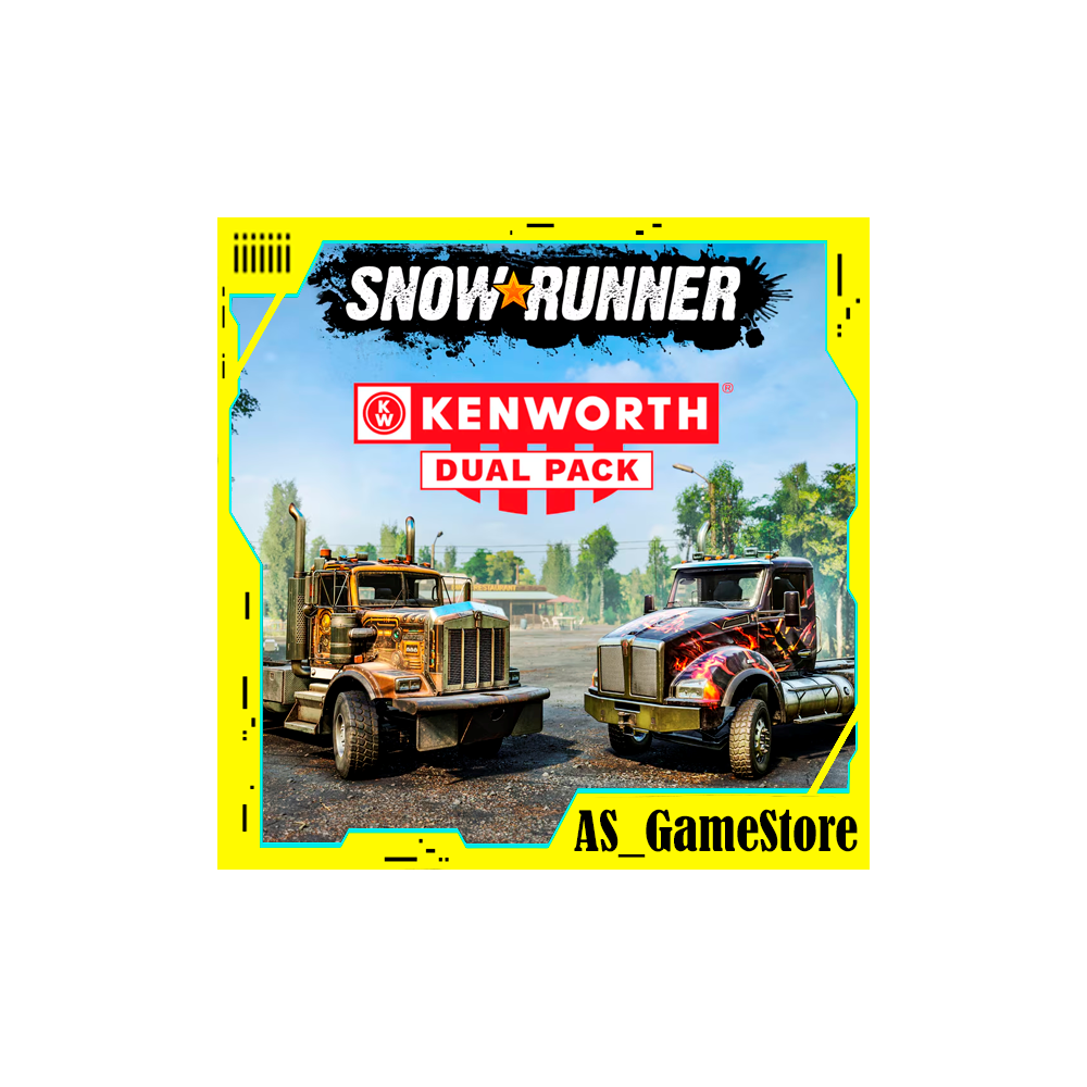 ⚫️SnowRunner - Kenworth Dual Pack | ПК Epic Games EGS