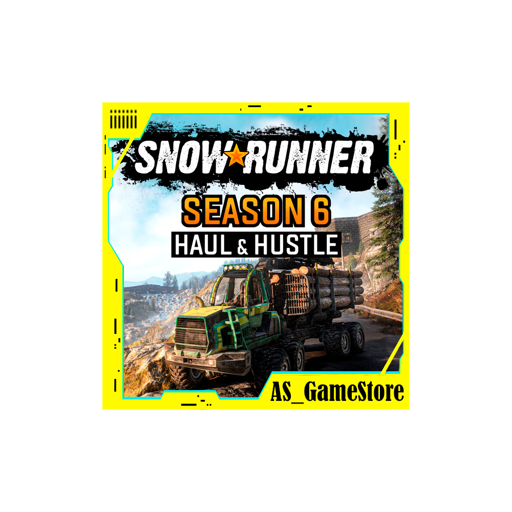 🔵SnowRunner - Сезон 6 Haul & Hustle / Сноураннер | PS4/PS5 Турция Украина