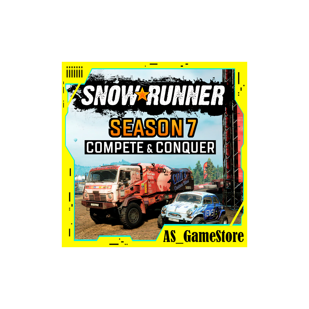 🔵SnowRunner - Сезон 7 Compete & Conquer / Сноураннер | PS4/PS5 Турция Украина