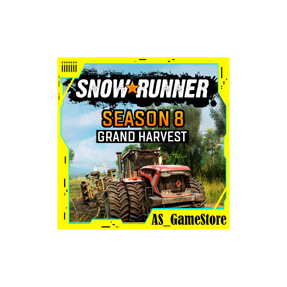 🔵SnowRunner - Сезон 8 Grand Harvest / Сноураннер | PS4/PS5 Турция Украина
