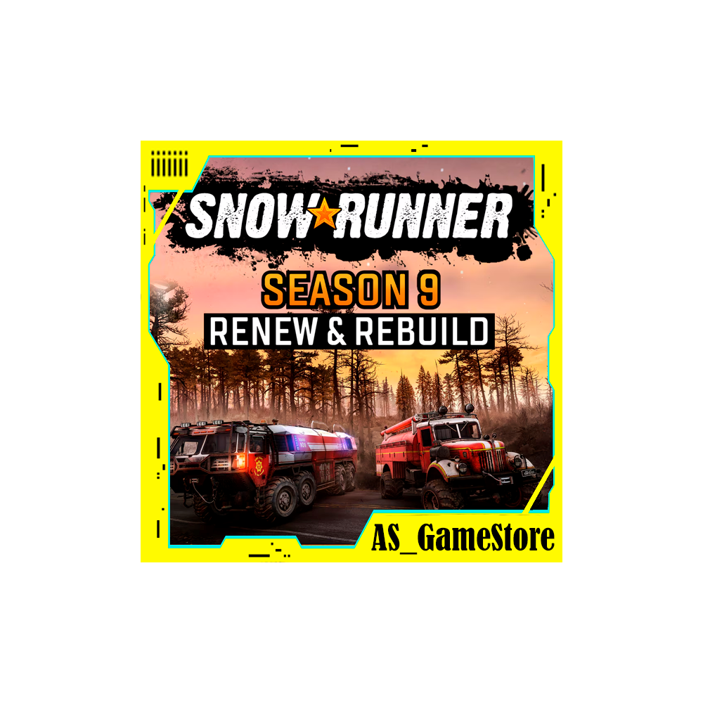 🔵SnowRunner - Сезон 9 Renew & Rebuild / Сноураннер | PS4/PS5 Турция Украина