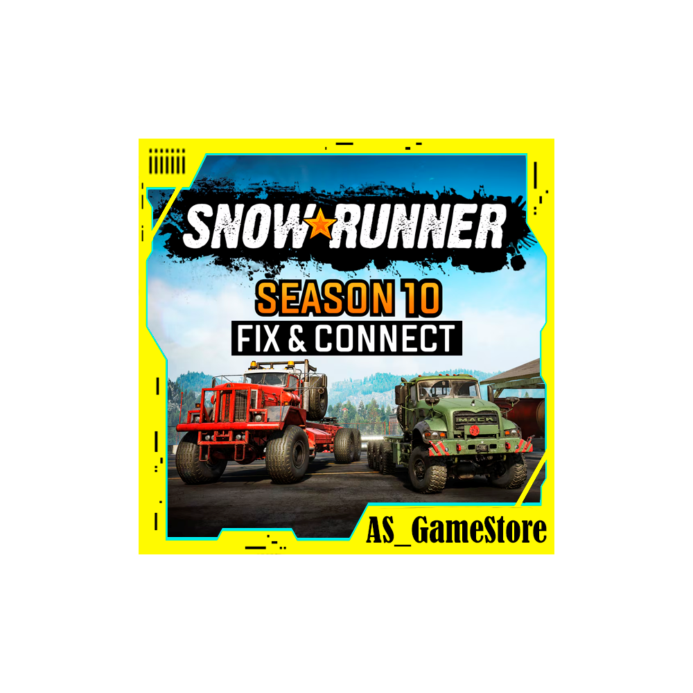🔵SnowRunner - Сезон 10 Fix & Connect / Сноураннер | PS4/PS5 Турция Украина
