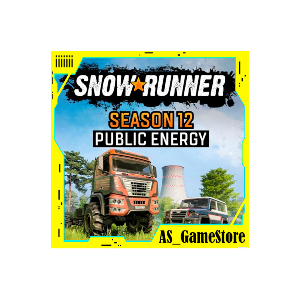 🔵SnowRunner - Сезон 12 Public Energy / Сноураннер | PS4/PS5 Турция Украина