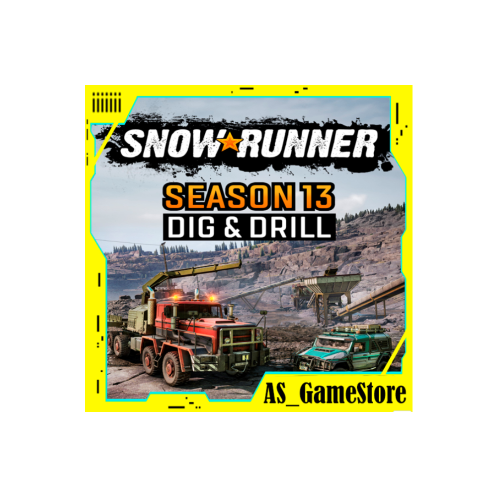 🔵SnowRunner - Сезон 13 Dig & Drill / Сноураннер | PS4/PS5 Турция Украина