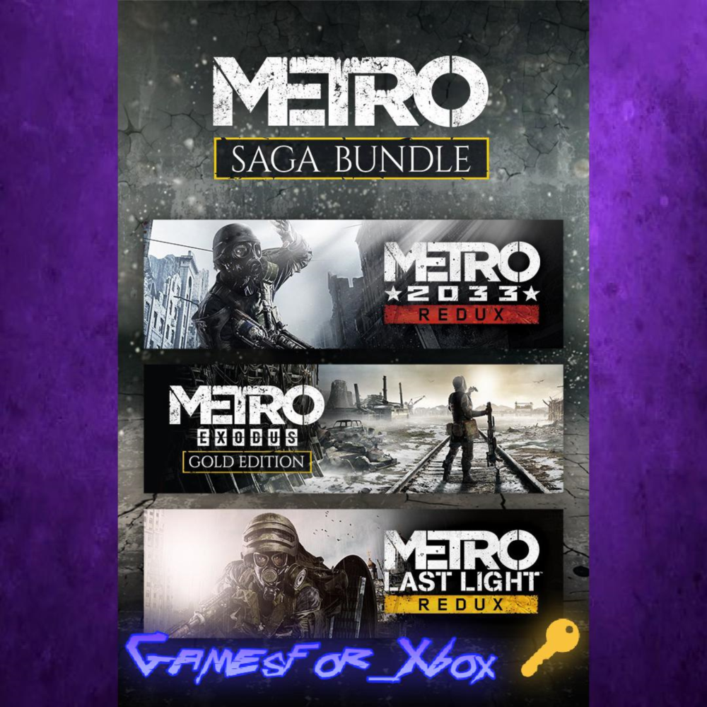 Metro Saga Bundle + Exodus Gold XBOX Ключ