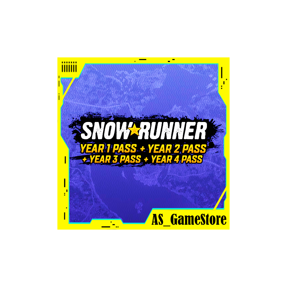 🔵SnowRunner - Сезонный пропуск 1-4 года | PS Турция Украина