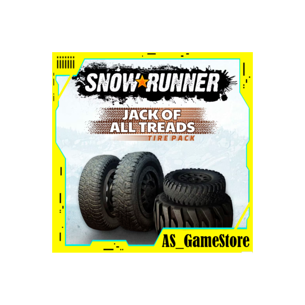 🔵SnowRunner - Набор покрышек Jack of All Treads Tire Pack | PS4/PS5 Турция Украина