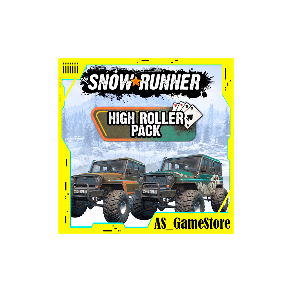🔵SnowRunner - набор High Roller Pack | PS Турция Украина