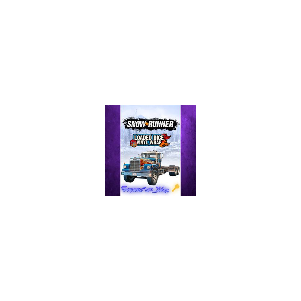 SnowRunner - Loaded Dice Vinyl Wrap XBOX DLC Ключ