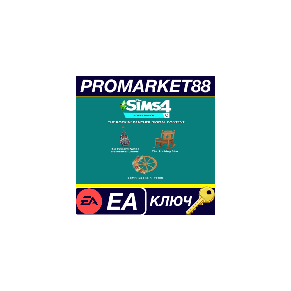 ⭐ The Sims 4 - Horse Ranch - Rockin' Rancher DLC EA App