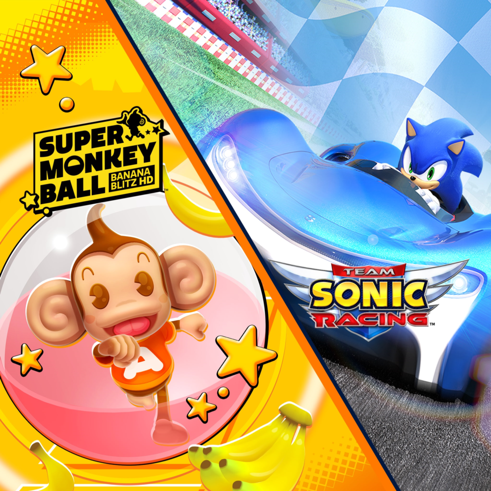 Team Sonic Racing & Super Monkey Ball: Banana Blitz HD PS4 ПСН PLAYSTATION
