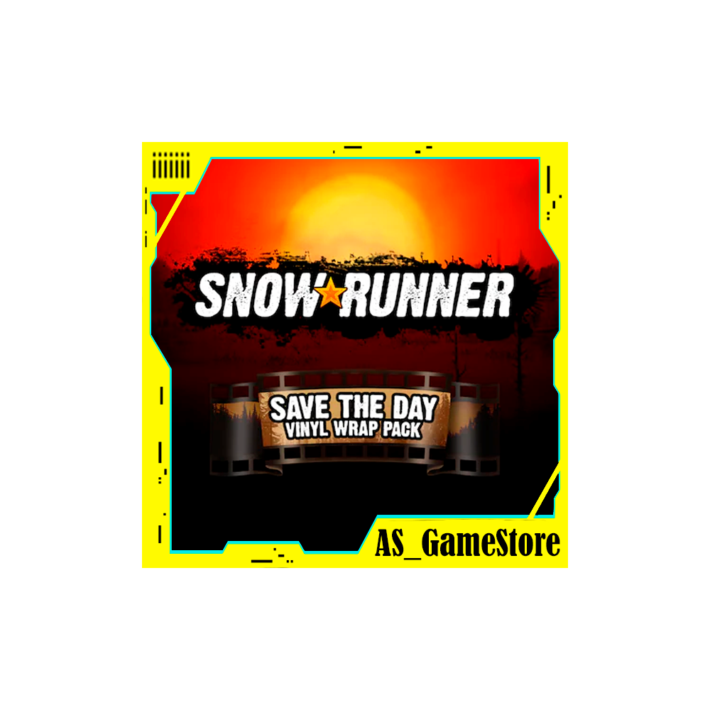 🔵SnowRunner - Save the Day Vinyl Wrap Pack | PS Турция Украина