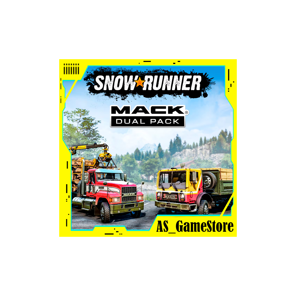🔵SnowRunner - Mack Dual Pack | PS Турция Украина