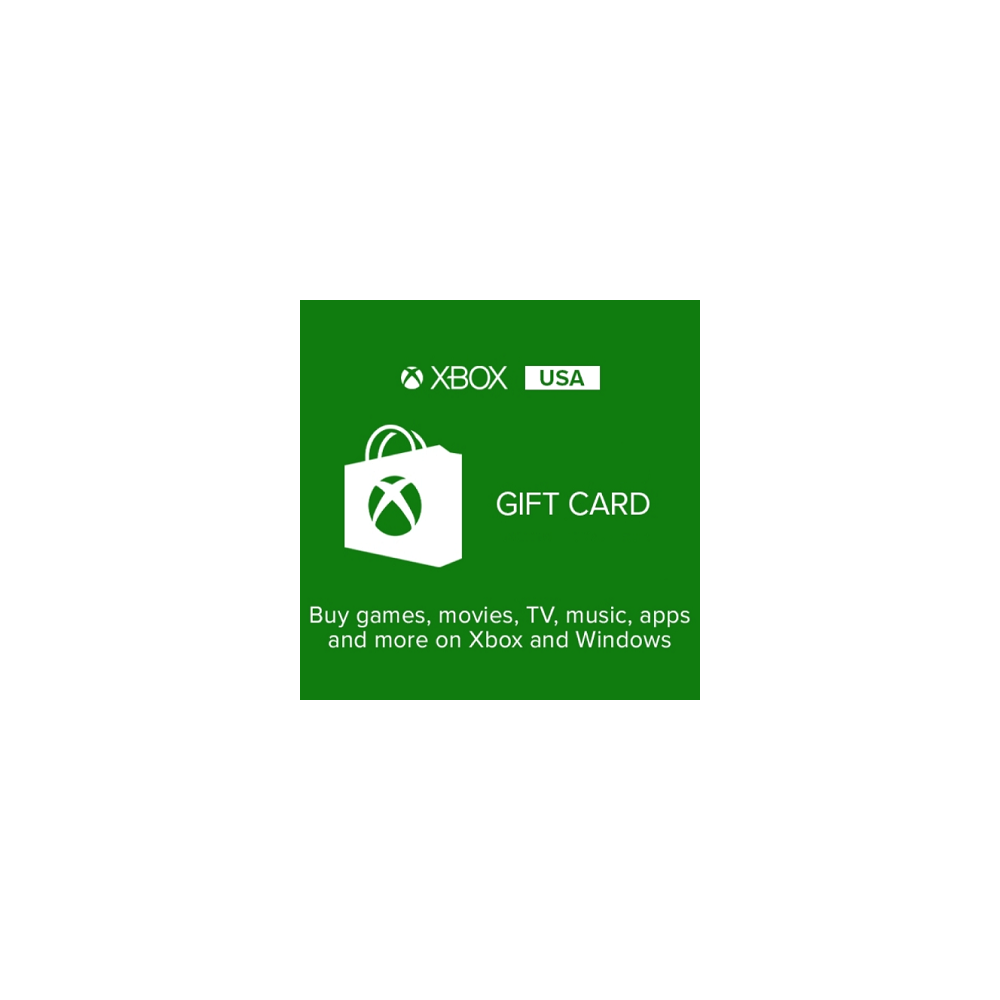 XBOX GIFT CARD $1-$5-$15-$20-$25-$50-$100 ✅(USA) КЛЮЧ