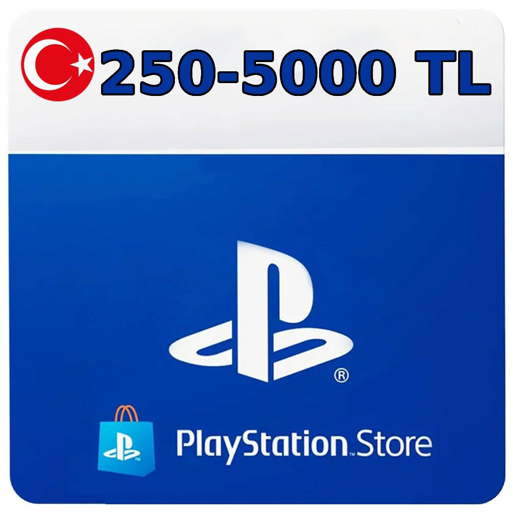 💳 PlayStation ПОДАРОЧНАЯ КАРТА ТУРЦИЯ 🔑 250-5000 TL