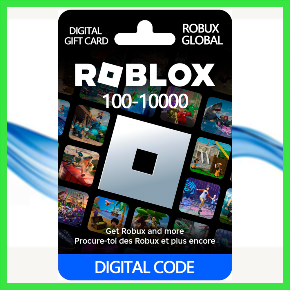 ✅ROBLOX Robux Gift Card [100-10000] 🌍 GLOBAL