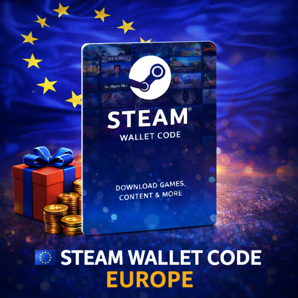 🇪🇺Steam Код пополнения Европа 5 EUR - 50 EUR