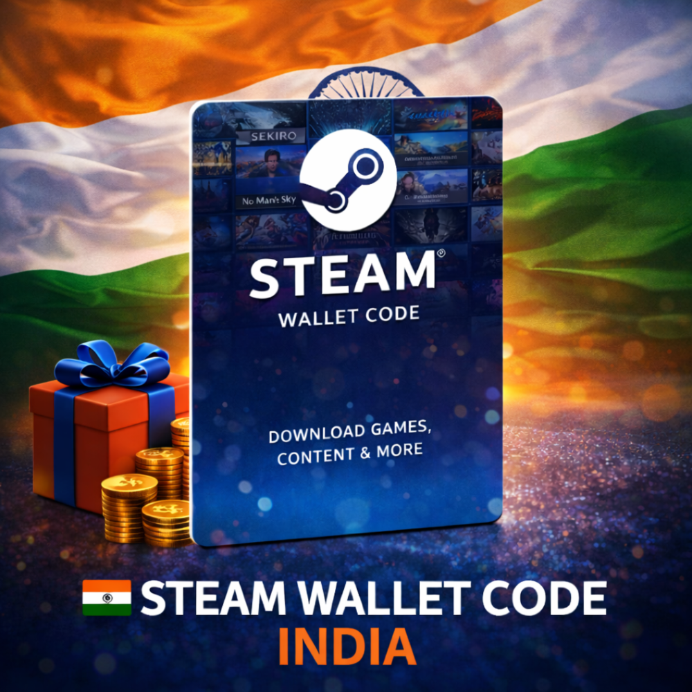 🇮🇳Steam Код пополнения Индия 99 INR - 5000 INR