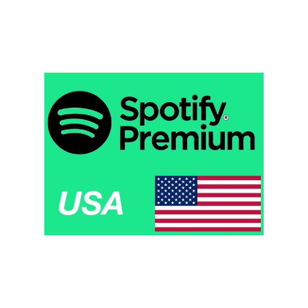 Карта Spotify Premium ПОДАРОЧНАЯ КАРТА 10-60 USD US USA