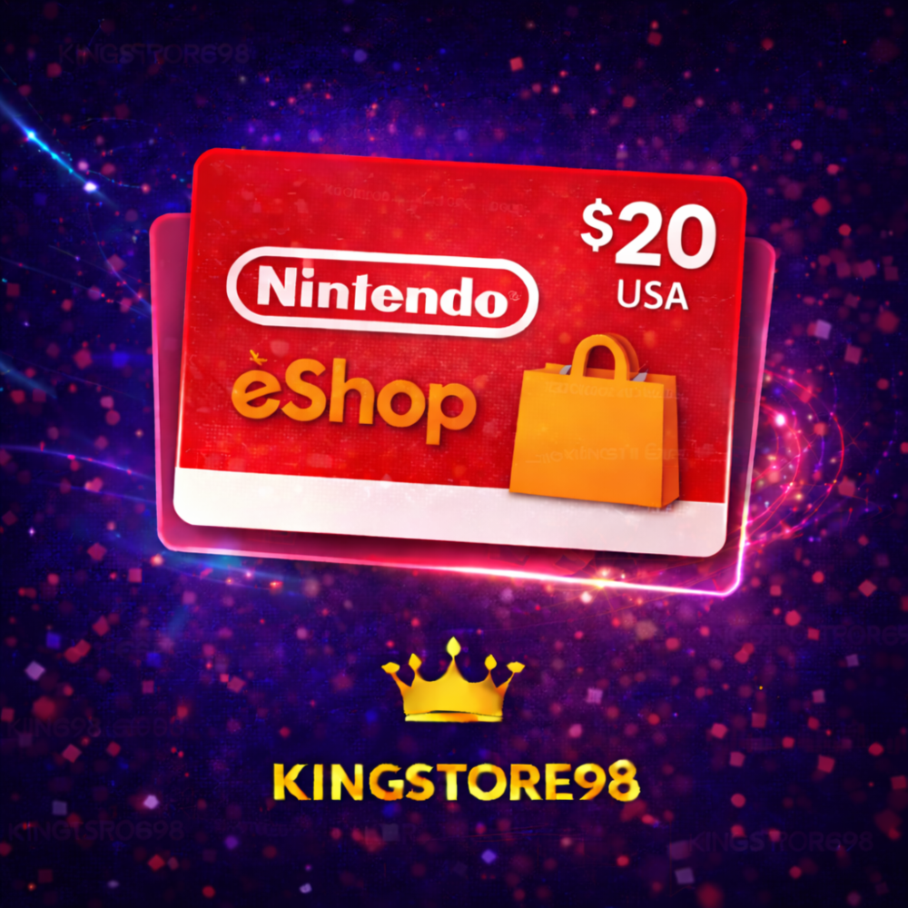 💎Карта пополнения Nintendo eShop 20$ USA США🍄💎